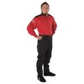 G-Force One Piece Suit Adult 3 Extra Large SFI 32A1 Rated Thermal Protective Performance 10 Red 4125XXXRD